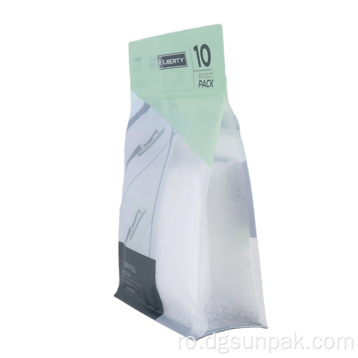 genti cu fermoar din mylar mate, rezistente la copii